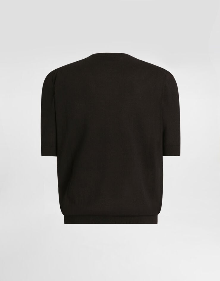 Dolce & Gabbana Cotton pullover Black GXX03ZJBCIU
