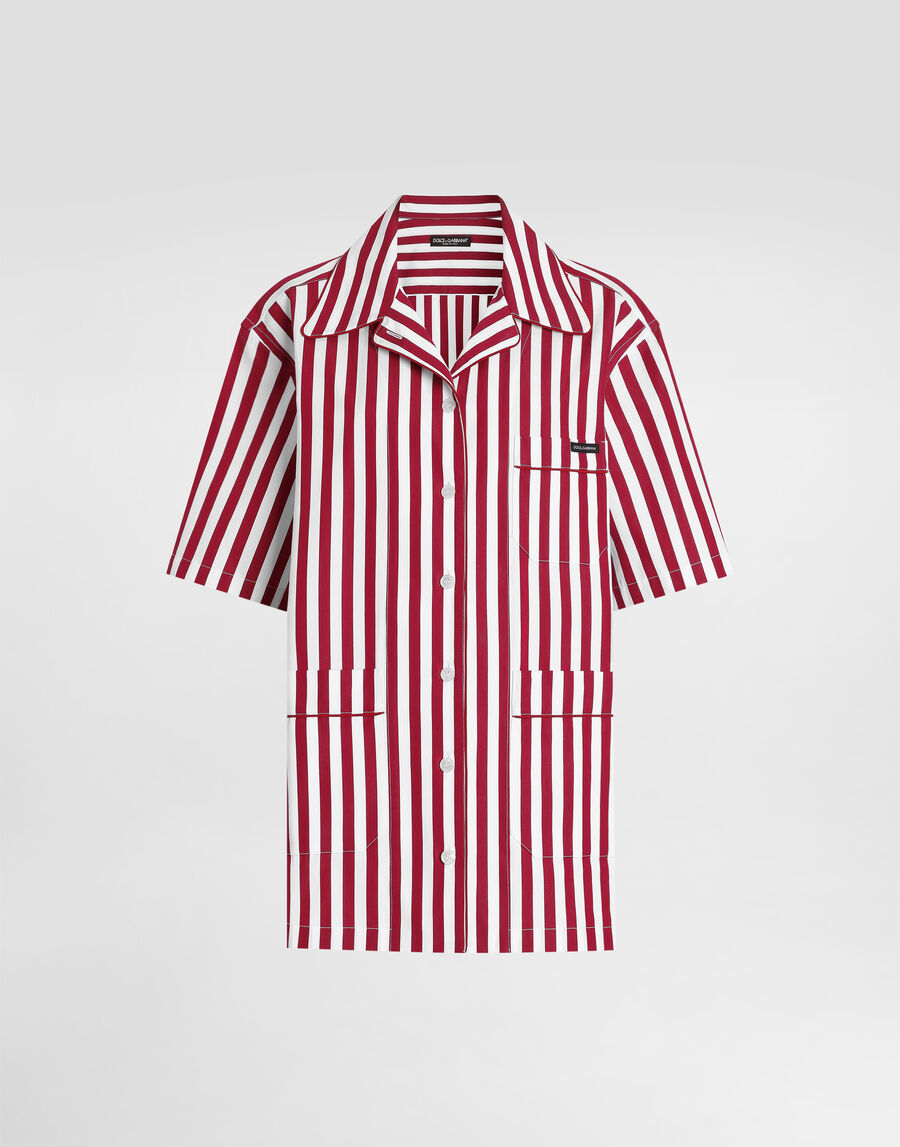 Striped cotton shirt