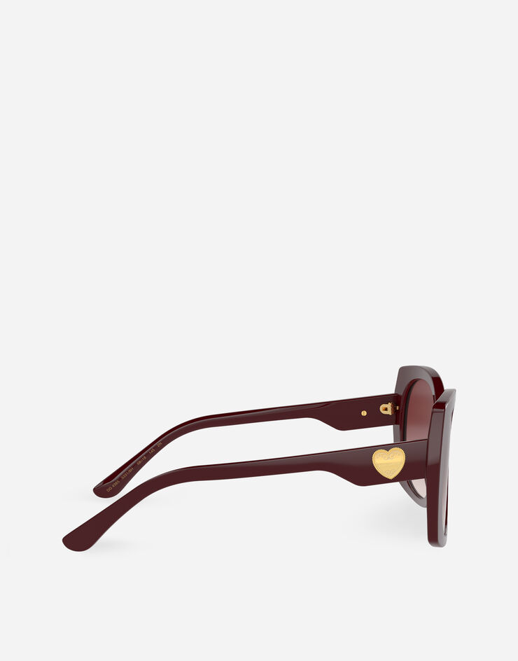 Dolce & Gabbana نظارة شمسية DG Devotion نبيذي VG4385VP18H