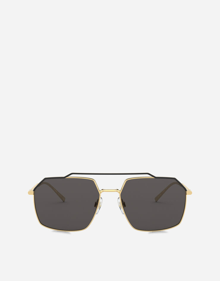 Dolce & Gabbana Gros grain sunglasses GOLD AND BLACK VG2250VM887