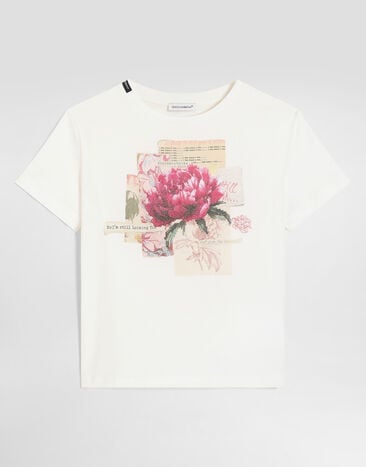 Dolce & Gabbana Jersey t-shirt White L5JTNKG7QUT
