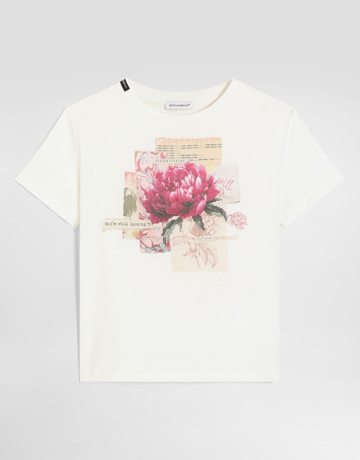 Dolce & Gabbana Jersey t-shirt White L5JTNKG7QUT