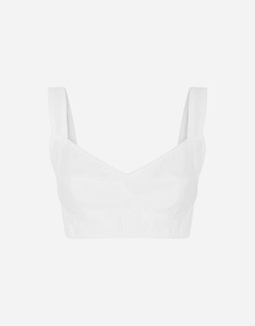 Dolce & Gabbana Corset top White F8T00TGDCBQ