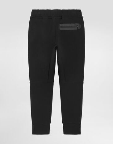 Dolce & Gabbana Stretch tech fleece jogging trousers Black L4JPLJFUGUS