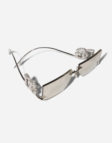 Dolce & Gabbana نظارة شمسية DG Crystal متعدد الألوان VG2304VM5AP