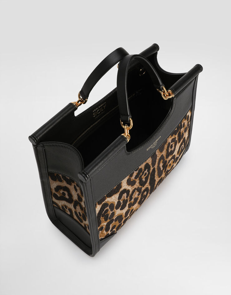 Dolce & Gabbana Маленькая сумка-шоппер Sicily разноцветный BB7728B6I37