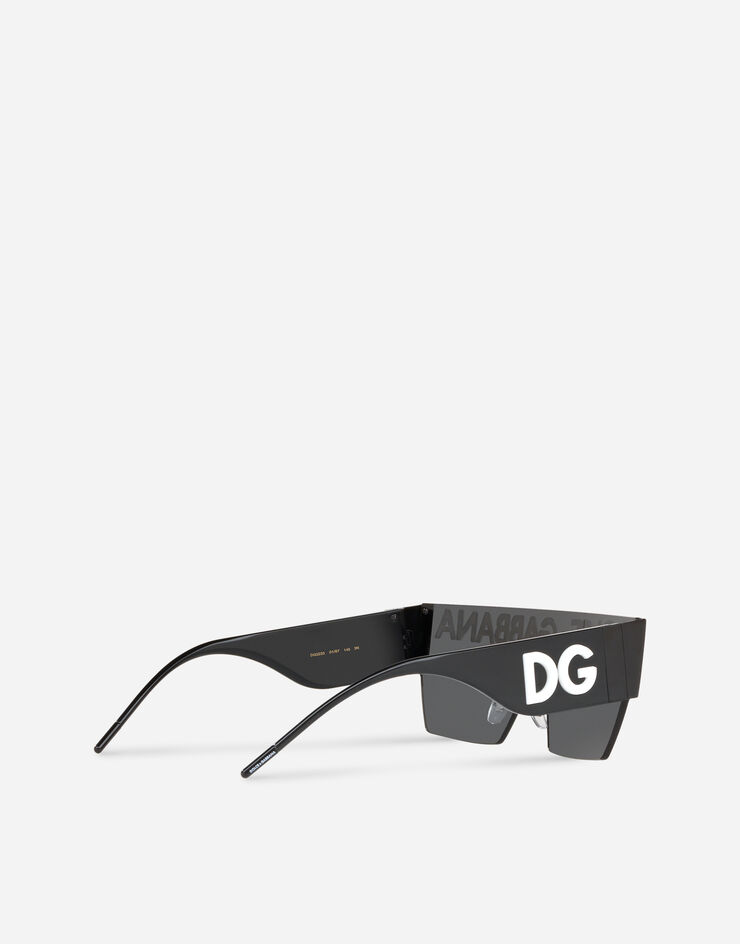 Dolce & Gabbana DG LOGO 太阳镜 黑色 VG2233VM187