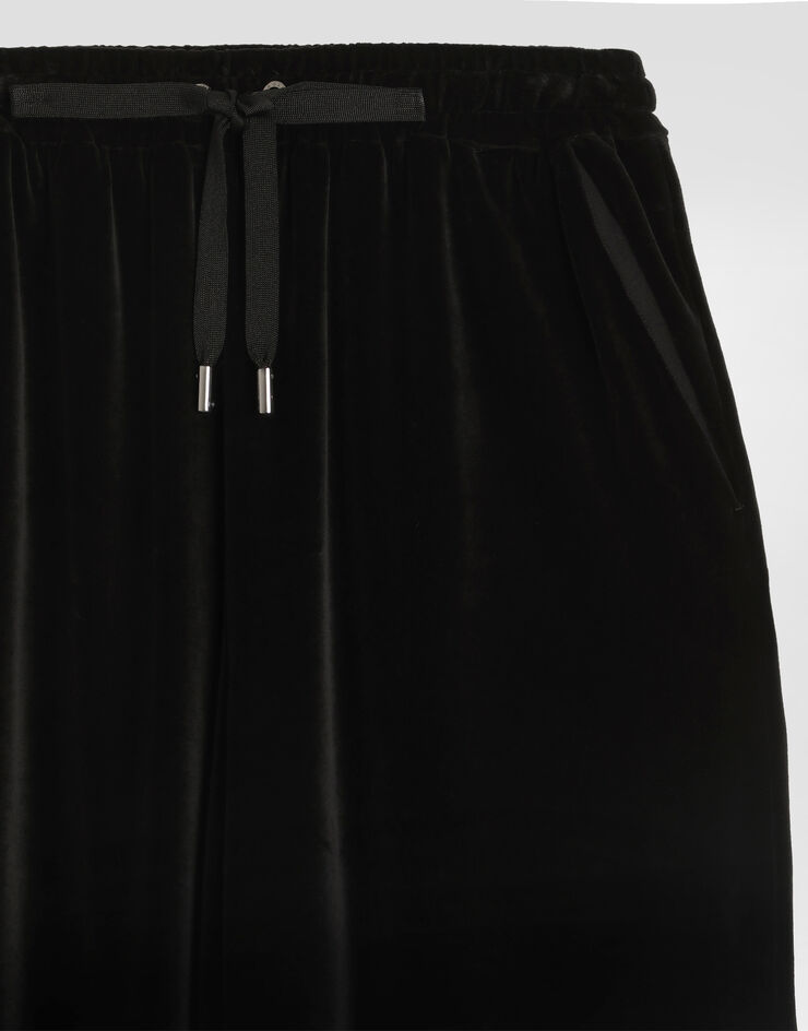 Dolce & Gabbana Chenille trousers Dolce & Gabbana Chenille trousers Black FTDNBZFUGUE