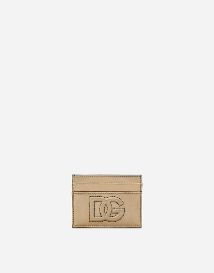 Dolce&Gabbana DG Logo card holder Gold BI0330AO855