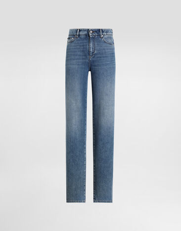 Dolce & Gabbana Denim cigarette jeans Multicolor F9S20DG8ML9