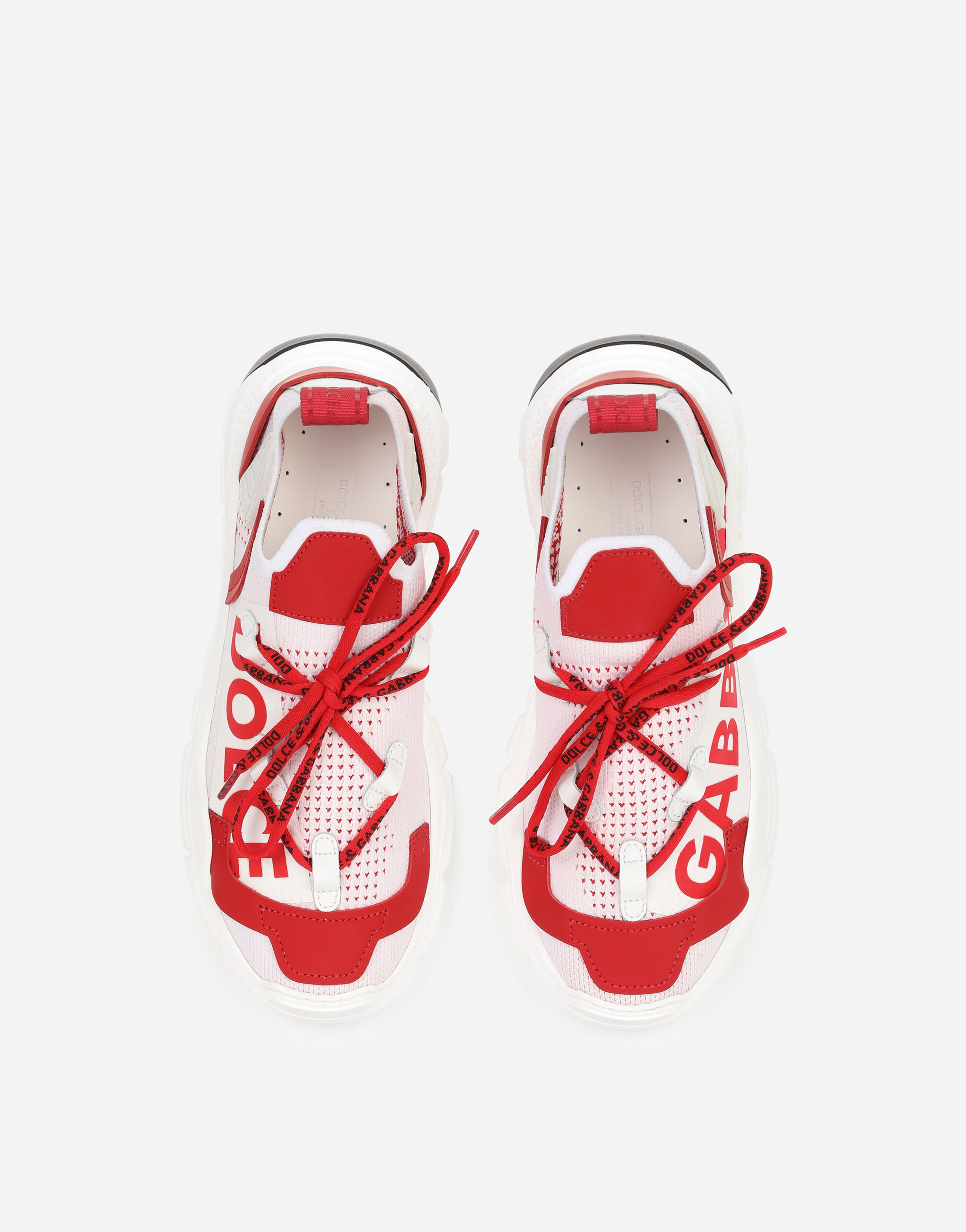 Dolce gabbana white red sneakers online