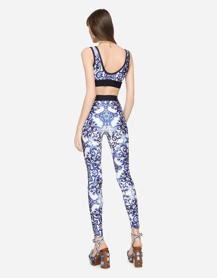 Dolce & Gabbana Leggings in Blue