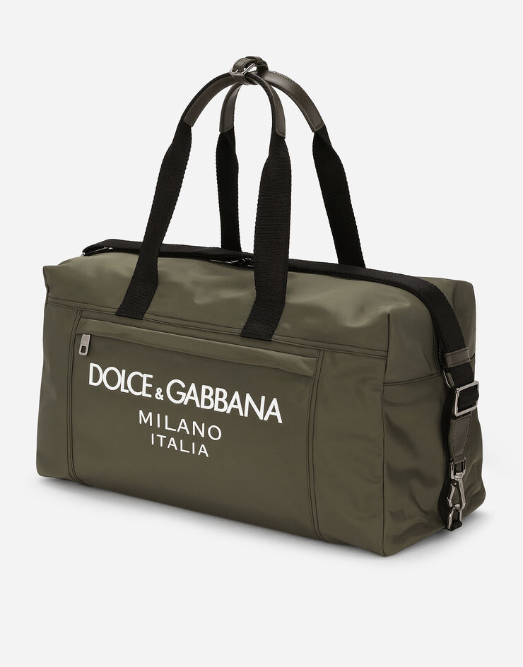 Dolce & Gabbana 尼龙旅行袋 绿 BM2335AG182