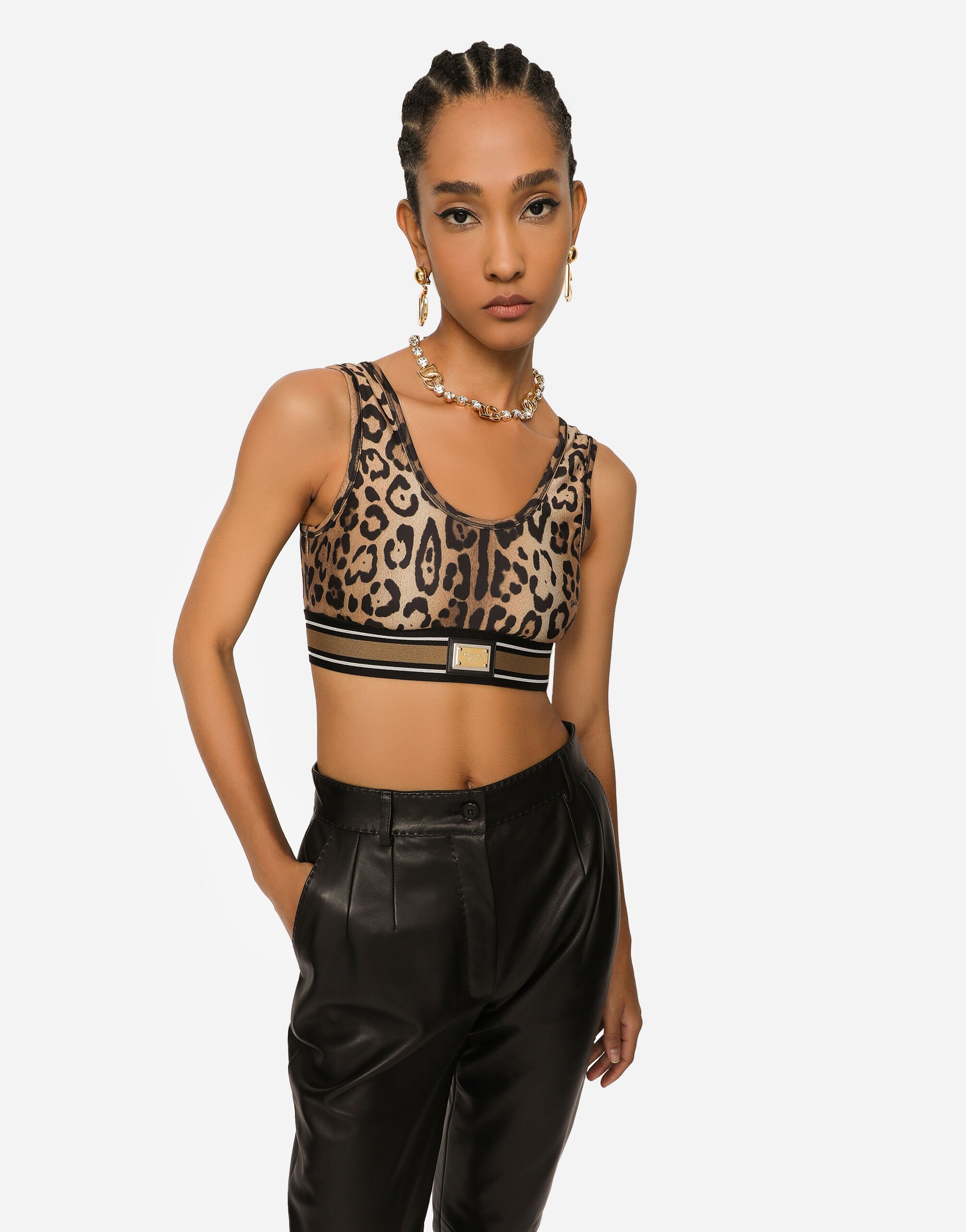 Dolce and gabbana crop top shop