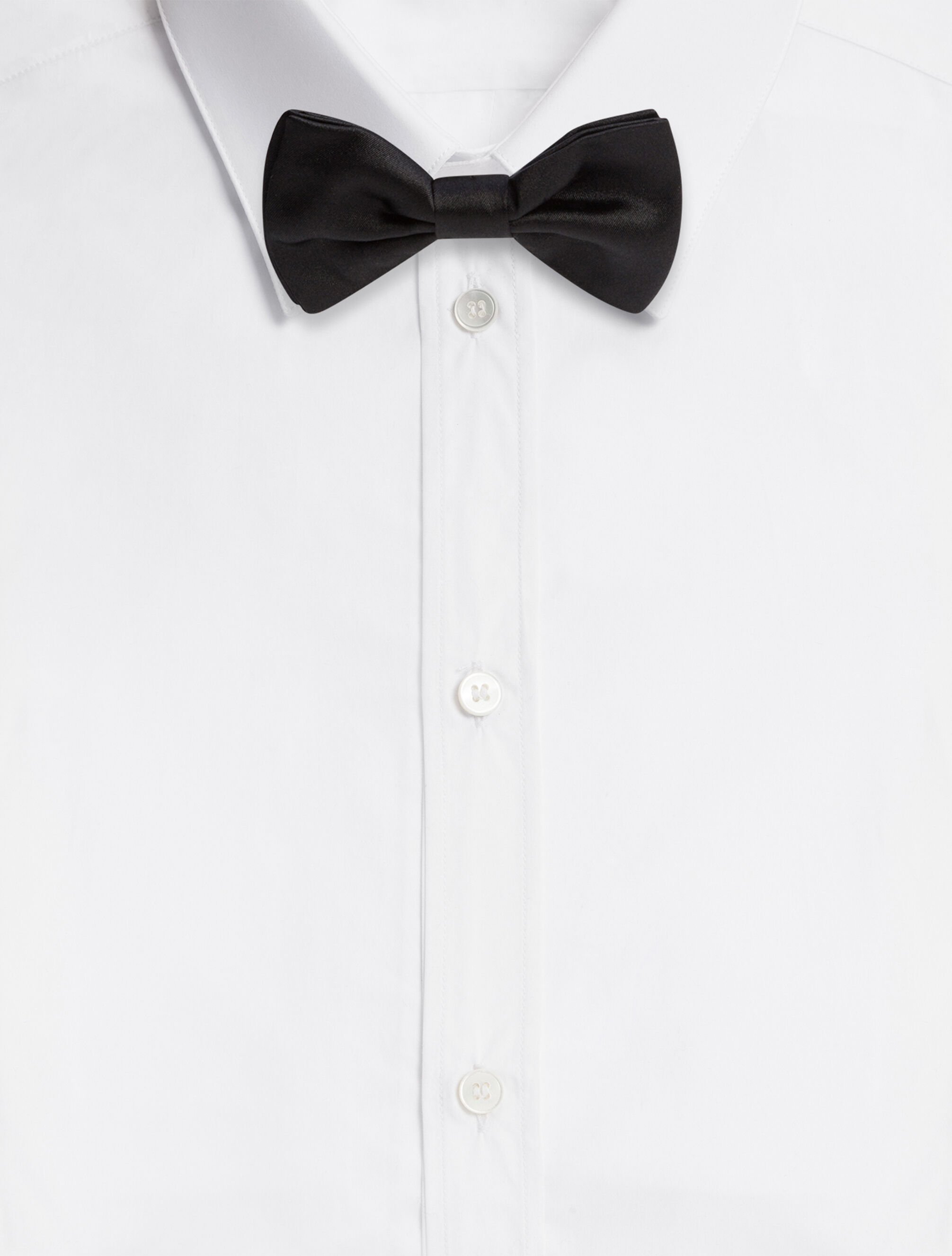Dolce & Gabbana ربطة عنق حرير أسود G2RQ2TGF815