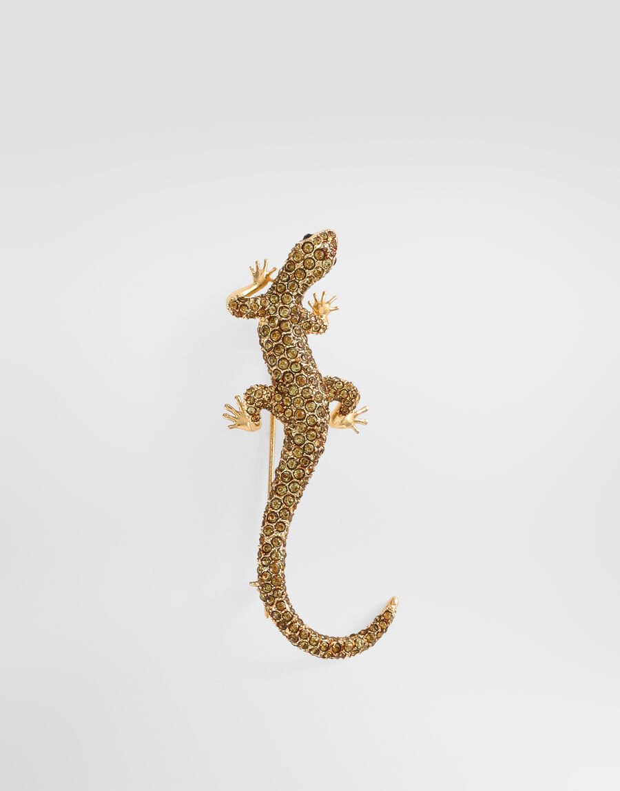 Lizard brooch