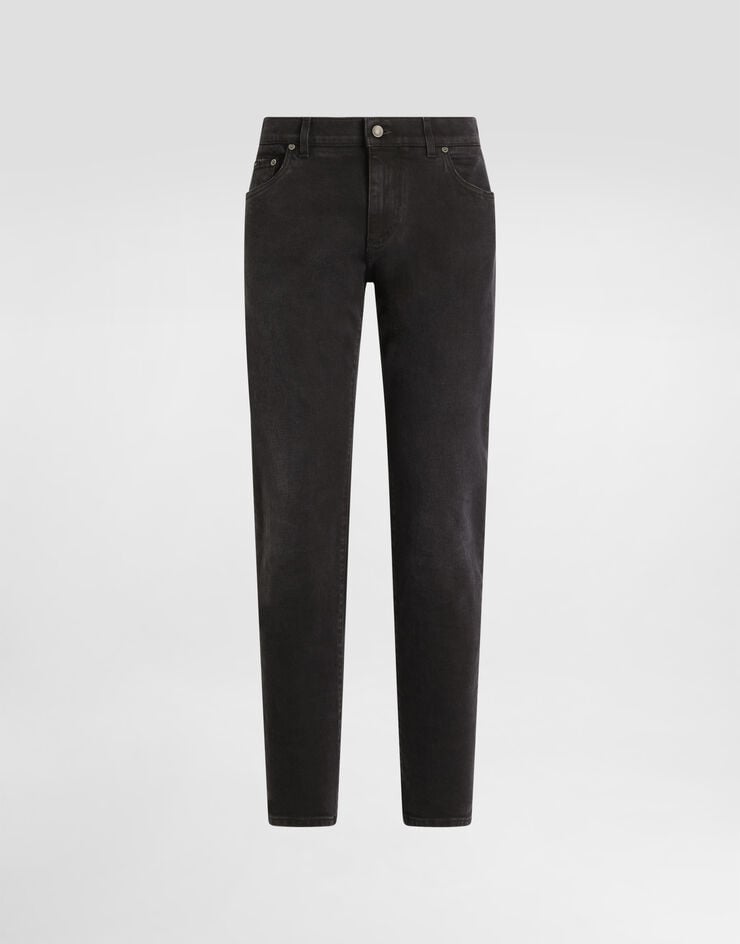 Dolce&Gabbana Slim fit stretch denim jeans with subtle abrasions Multicolor GY07CDG8JT5