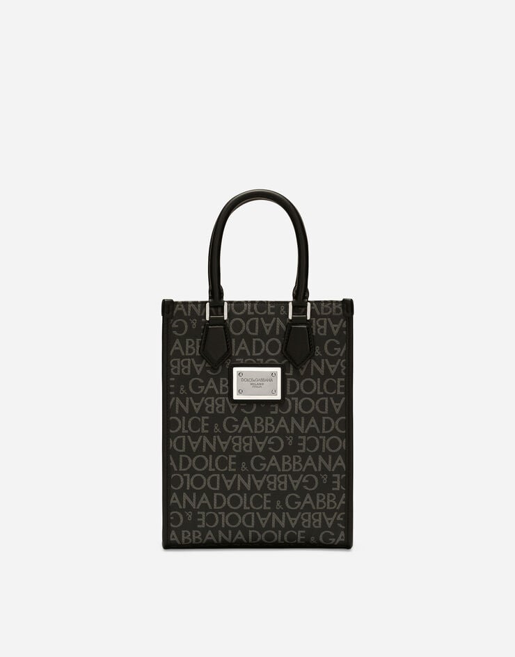 Dolce & Gabbana Маленькая сумка из жаккарда с пропиткой Отпечатки BM2123AJ705