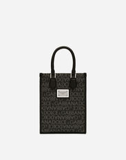Dolce & Gabbana Small coated jacquard bag Multicolor BM2272AO998