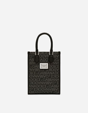 Dolce & Gabbana حقيبة جاكار صغيرة مطلية مطبعة BM2274AQ061