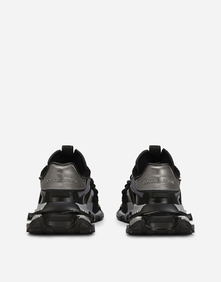 Dolce & Gabbana SNEAKER BASSA Black/Silver CS1963AQ393