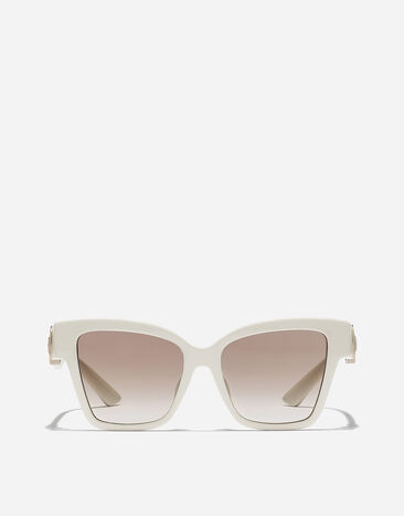 Dolce & Gabbana Sonnenbrille DG Precious Weiss VG447AVP294