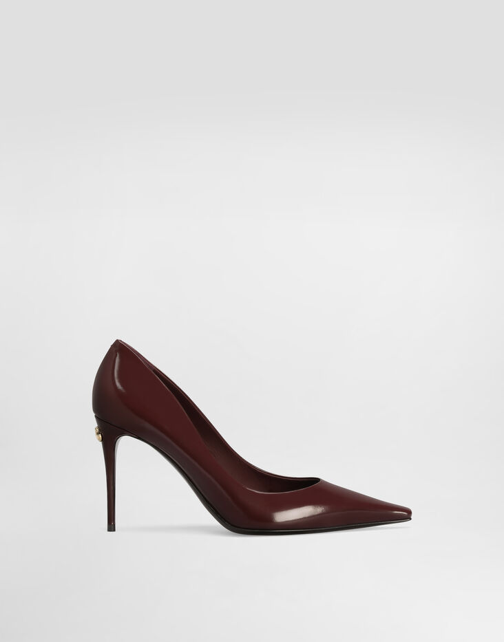 Slingback Pumps in Silk Nappa