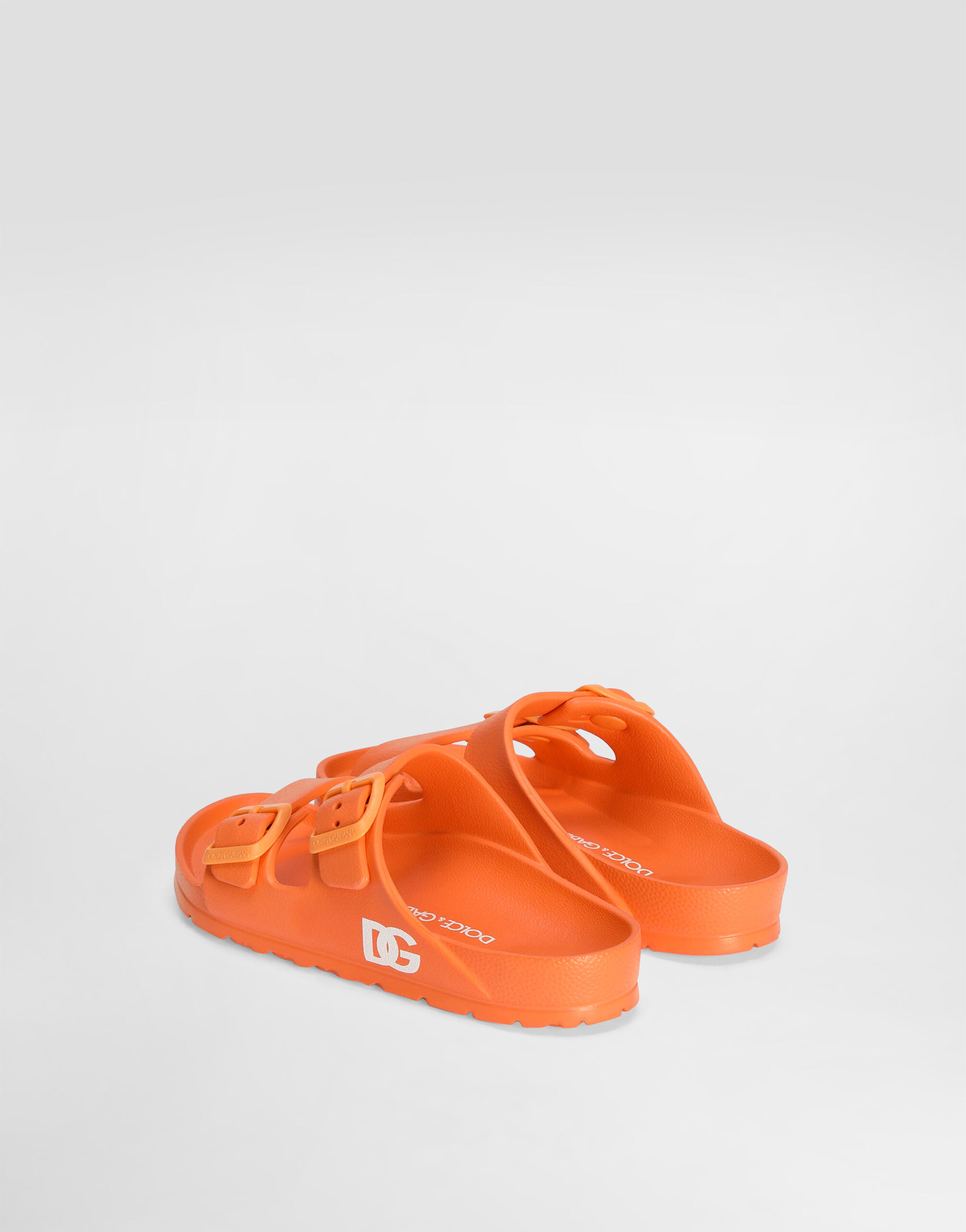 Orangeのメンズ ビーチウェア スリッパ | Dolce&Gabbana®