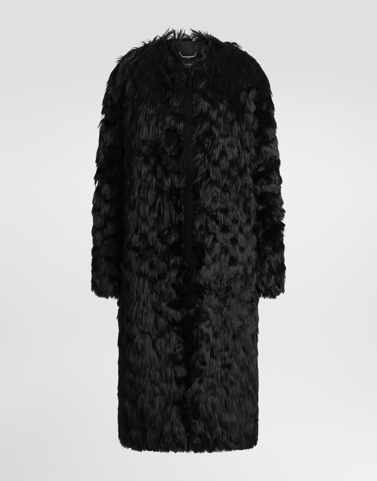 Dolce & Gabbana Shearling coat Dolce & Gabbana Shearling coat Black F0X0SFGDD7S