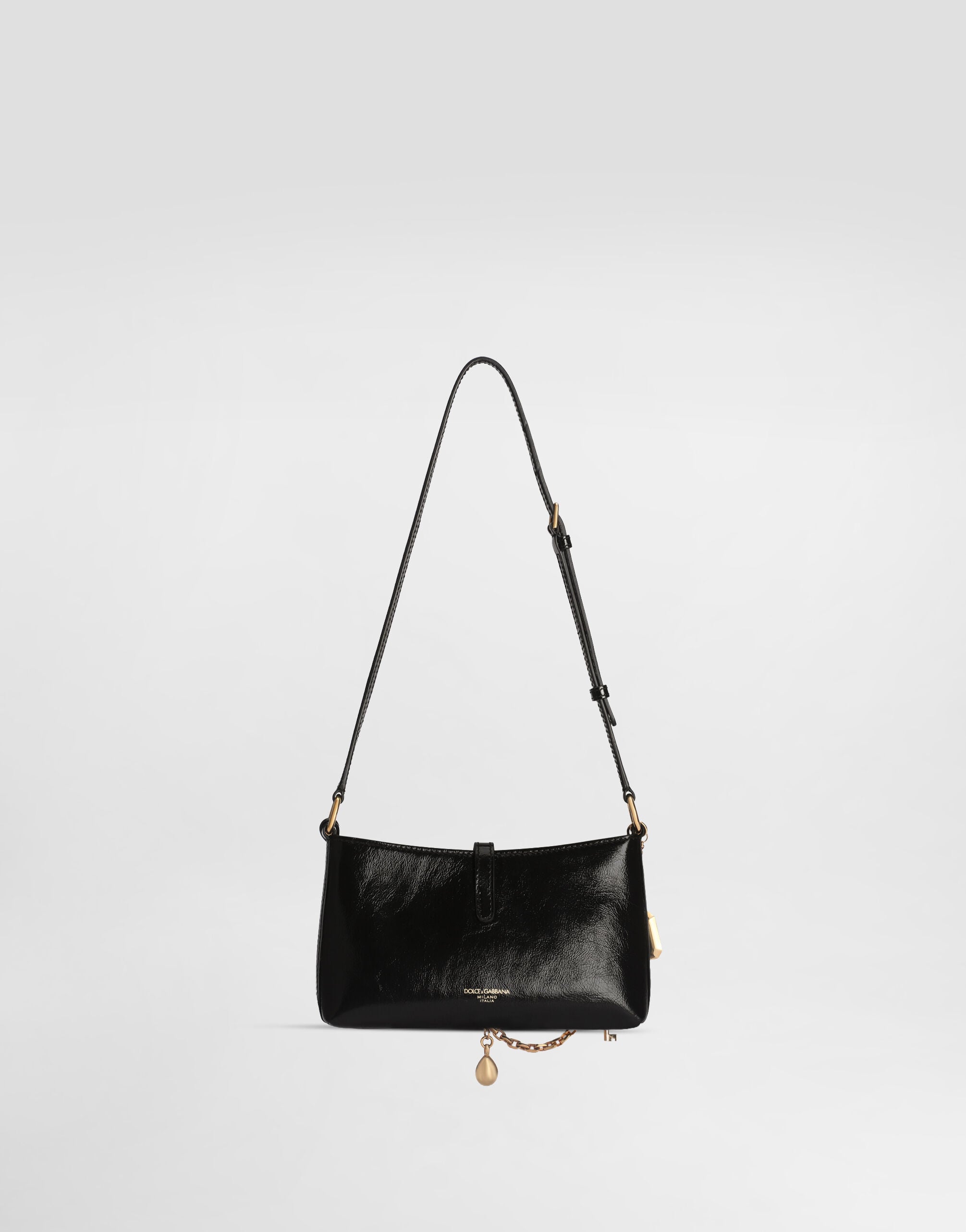 Lock shoulder bag in calfskin in Multicolor for Women