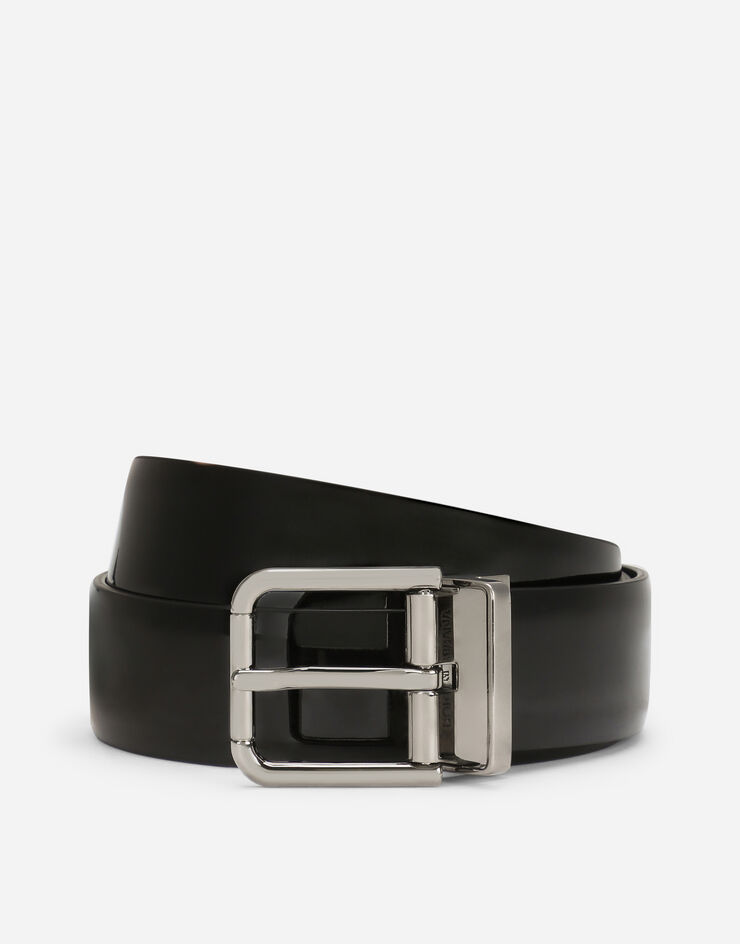 Dolce & Gabbana Patent leather belt BLACK BC4216A1153