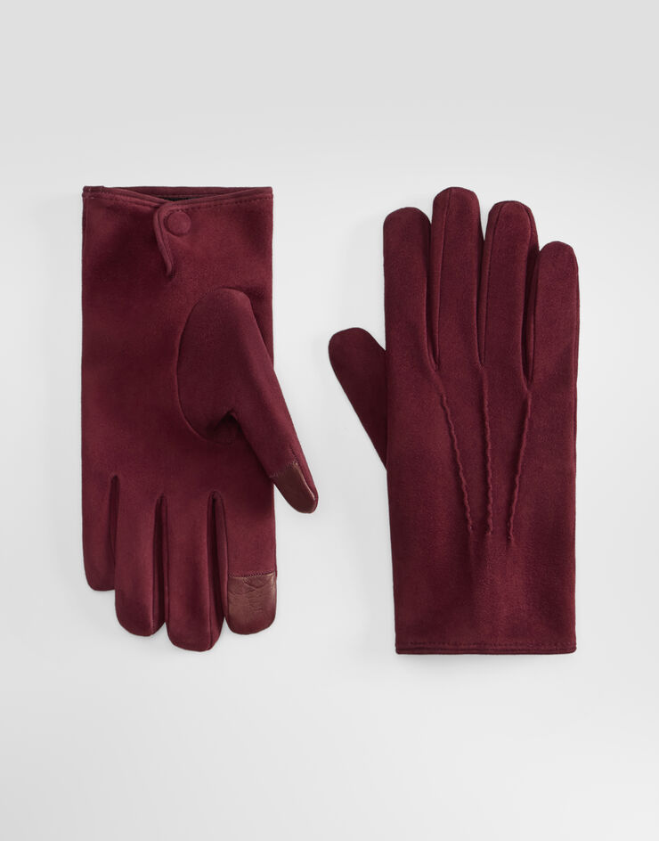 Dolce & Gabbana Suede gloves Dolce & Gabbana Suede gloves Multicolor BG0191A0845