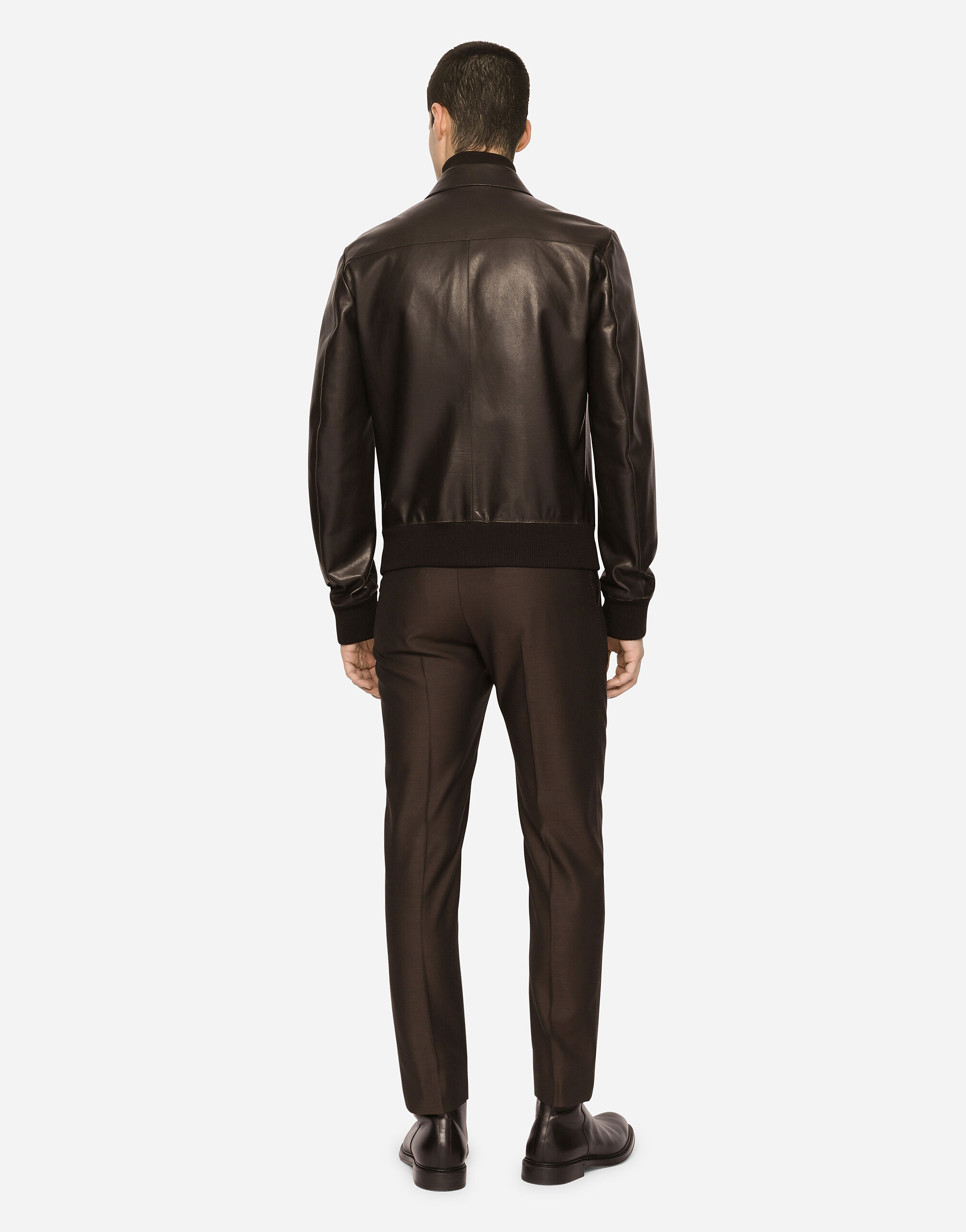 Dolce gabbana leather deals