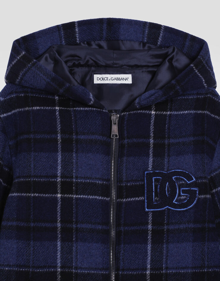 Dolce & Gabbana Check wool coat Multicolor L42C36FQZAL