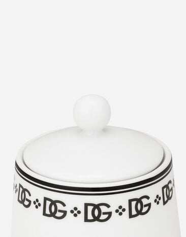 Dolce & Gabbana Porcelain Sugar Bowl Multicolor TC0142TCALH