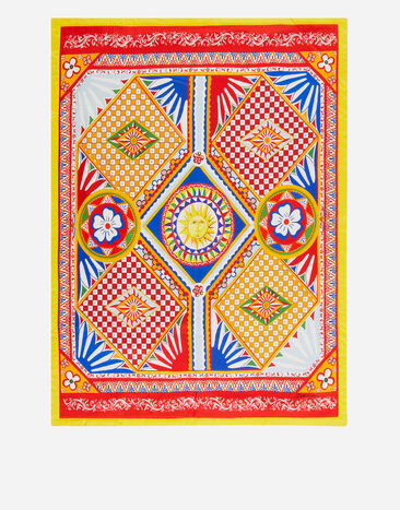 Dolce & Gabbana Silk Quilt Blanket Multicolor TCE012TCAB0