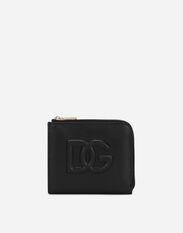 Dolce & Gabbana Porte-cartes logo DG Noir VG443FVP187