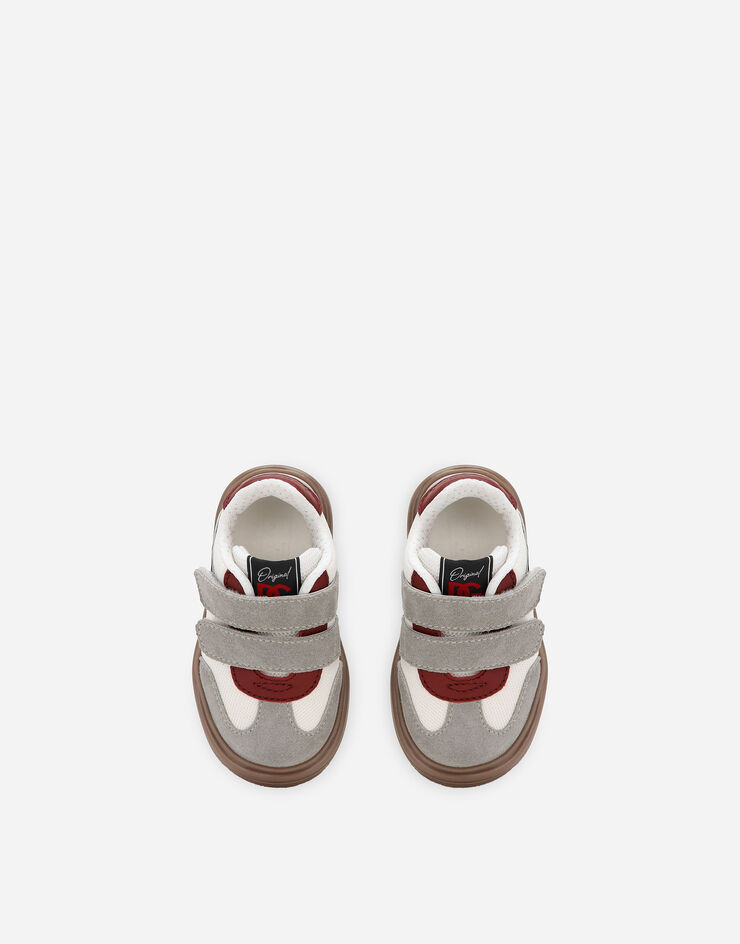 Dolce & Gabbana Sneakers basses DG Original en cuir de veau à logo DG Multicolore DN0205A4278
