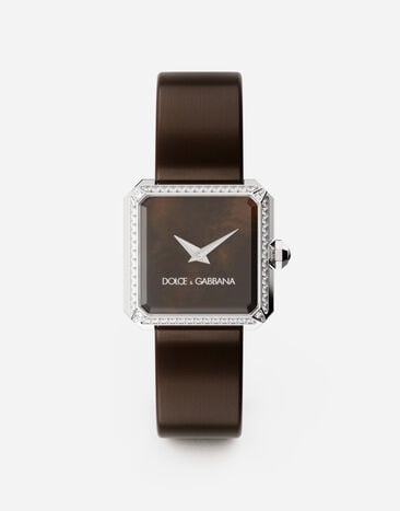 Dolce & Gabbana Sofia steel watch with colorless diamonds Gold WWLB1GWMIX1