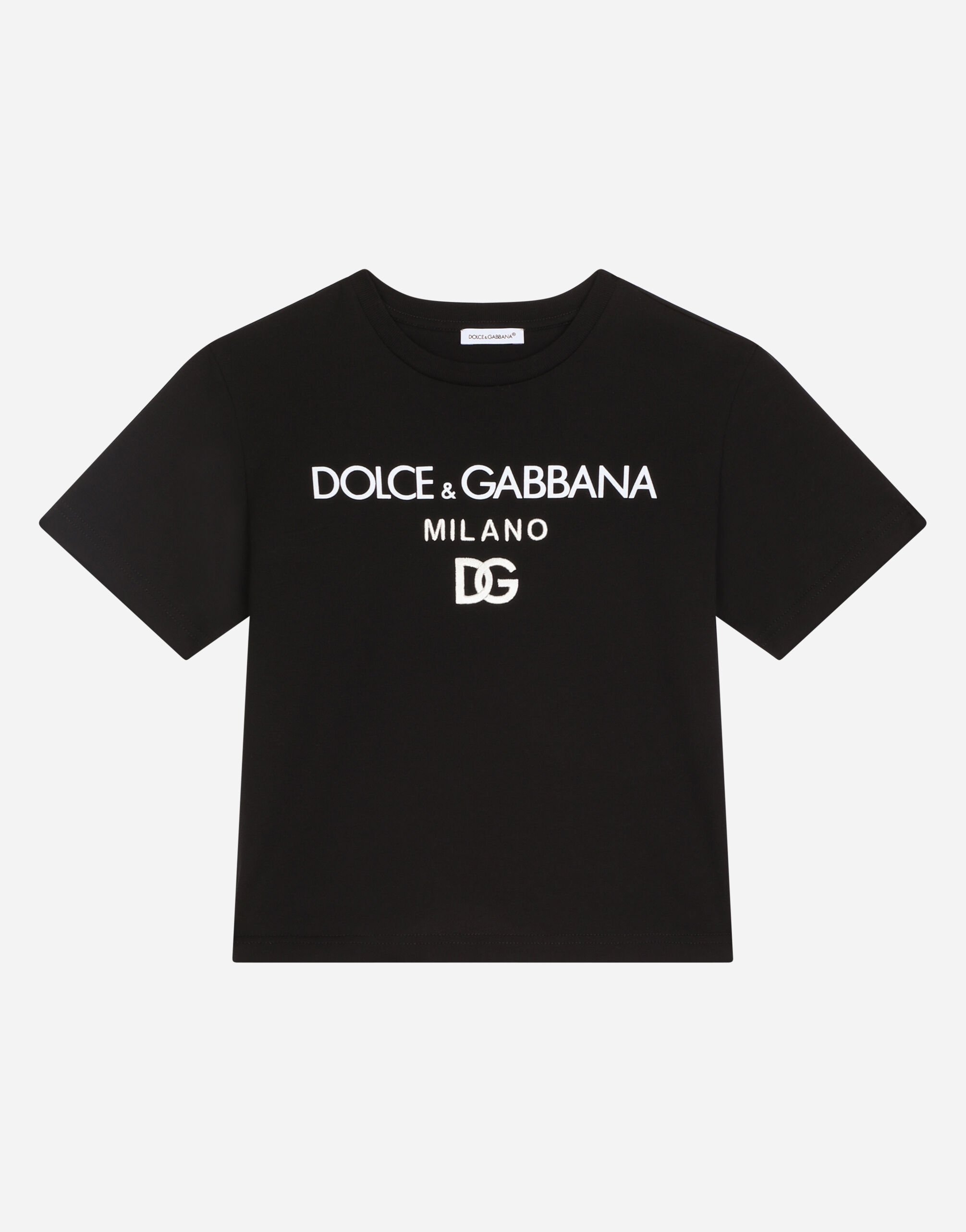 DOLCE&GABBANA ミラノジャージーTシャツ DOLCE&GABBANA ミラノジャージーTシャツ (Dolce & Gabbana/T