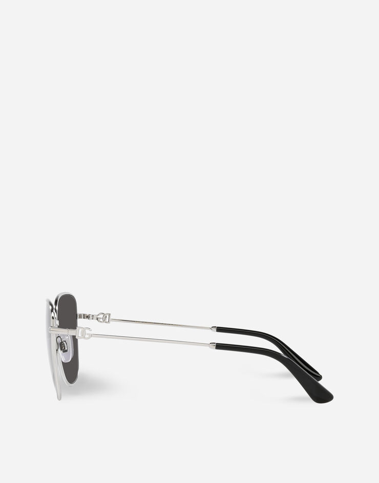 Dolce & Gabbana DG Light Sunglasses Silver VG2293VM587