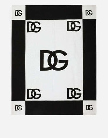 Dolce & Gabbana Jacquard Cotton Blanket Multicolor TCE012TCAB0