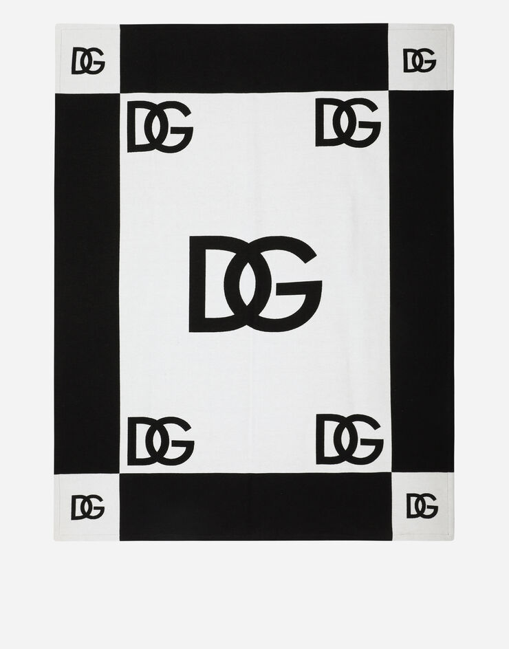 Dolce & Gabbana بطانية قطن جاكار متعدد الألوان TCE013TCAIM