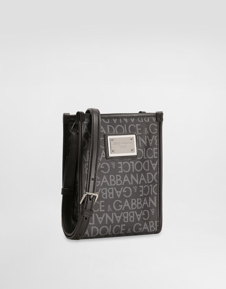 Dolce & Gabbana Bolso shopper pequeño de tejido jacquard revestido Multicolor BM3025AJ705