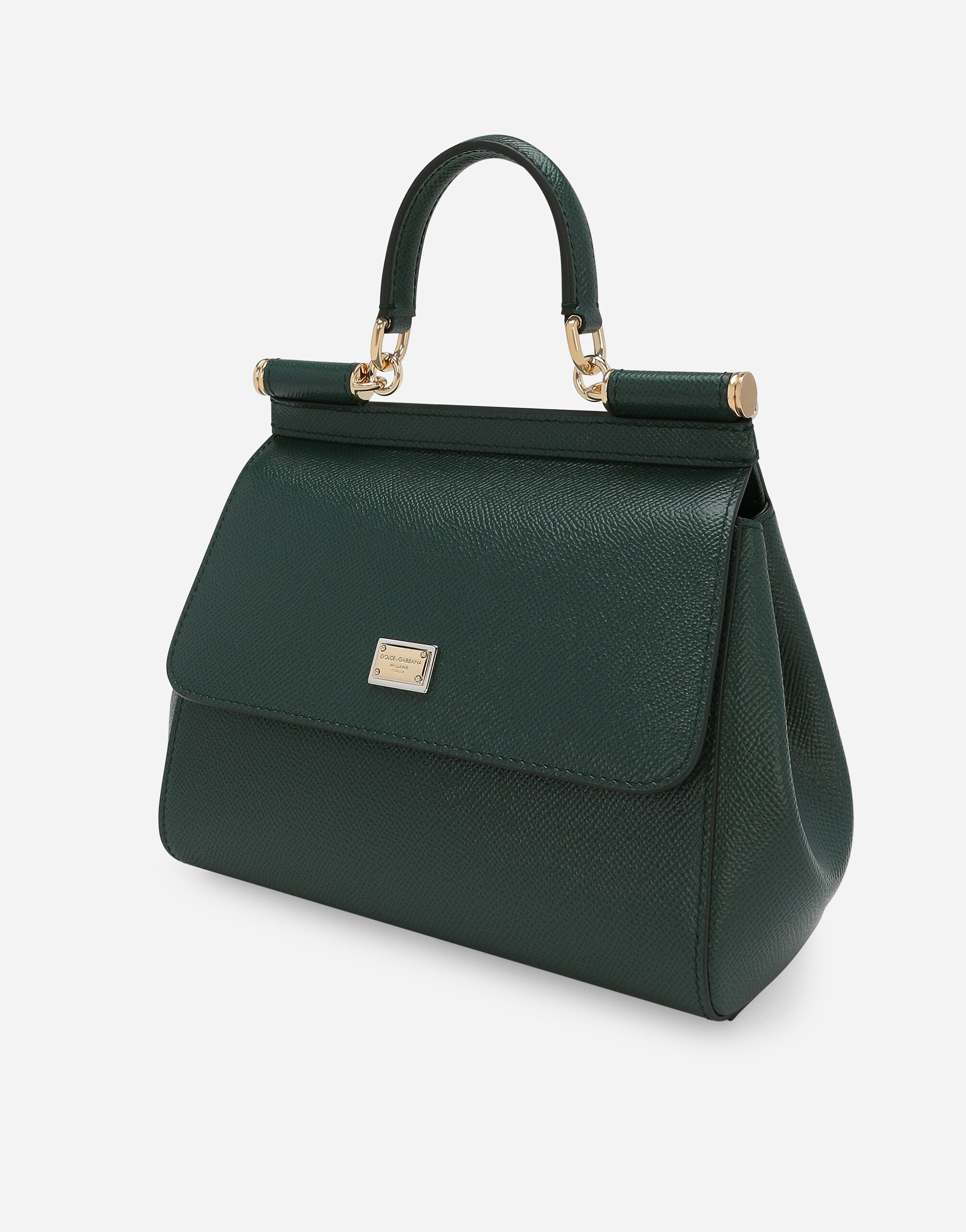 Medium Sicily handbag in GREEN for Women Dolce Gabbana