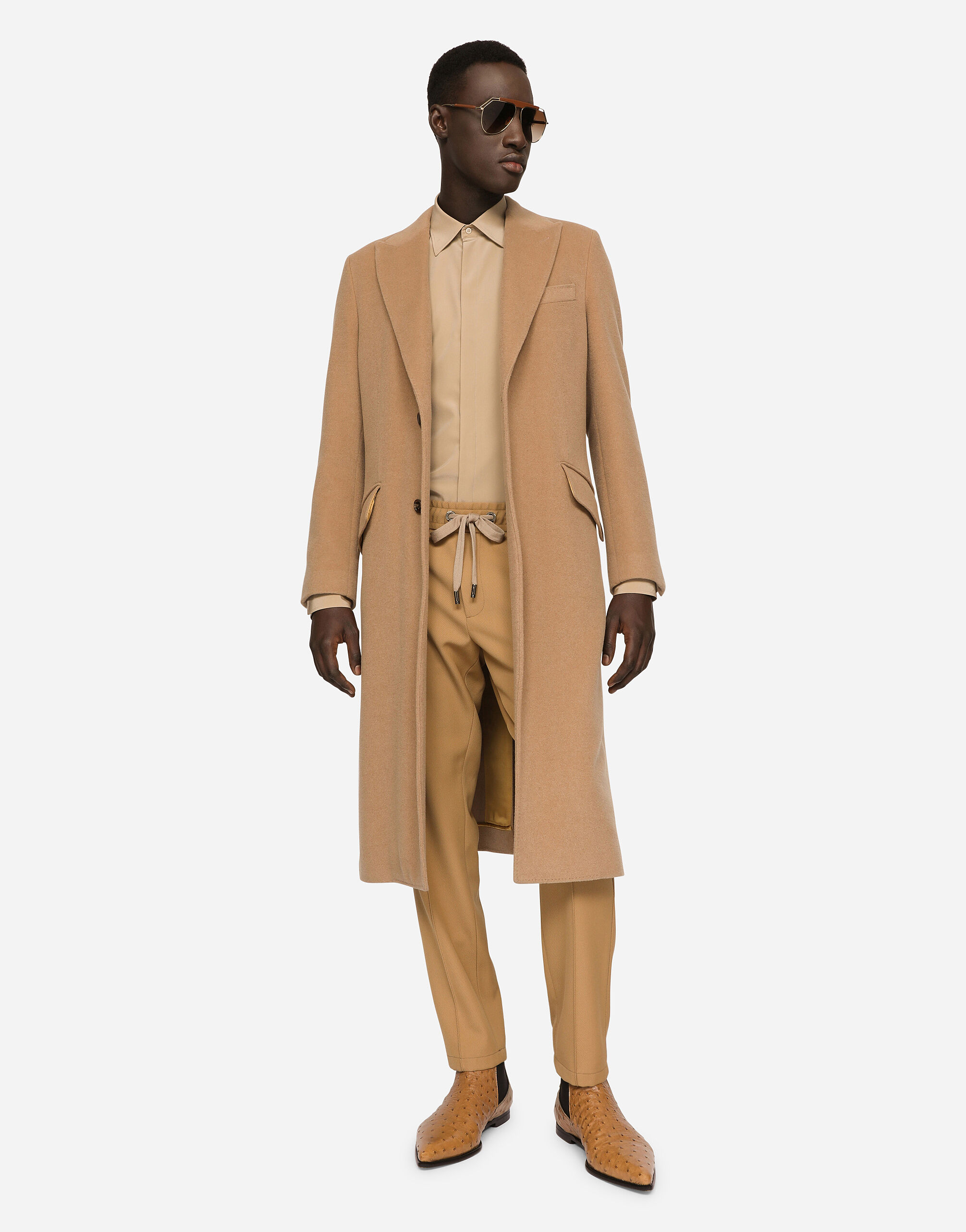 Pale pink duster coat hot sale