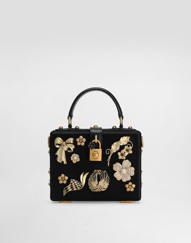 Dolce & Gabbana Henkeltasche Dolce Box Schwarz BB5970AO753