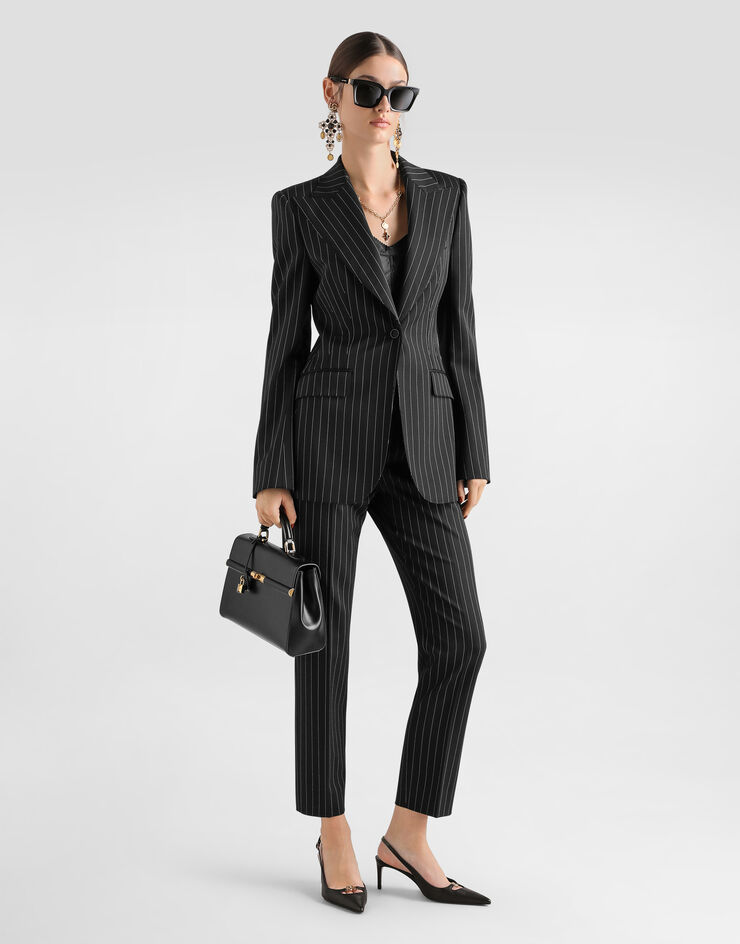 Dolce & Gabbana Pinstripe wool trousers Dolce & Gabbana Pinstripe wool trousers Multicolor FTAM2TFRZAT