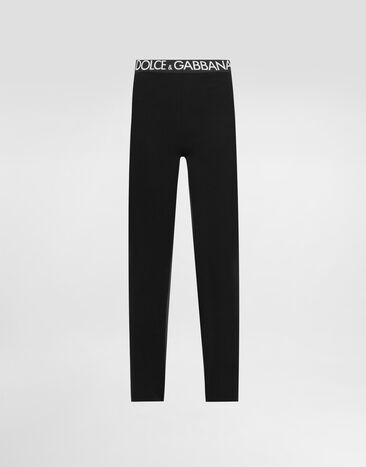 Dolce & Gabbana Jersey leggings Black FTB5TTGDCML