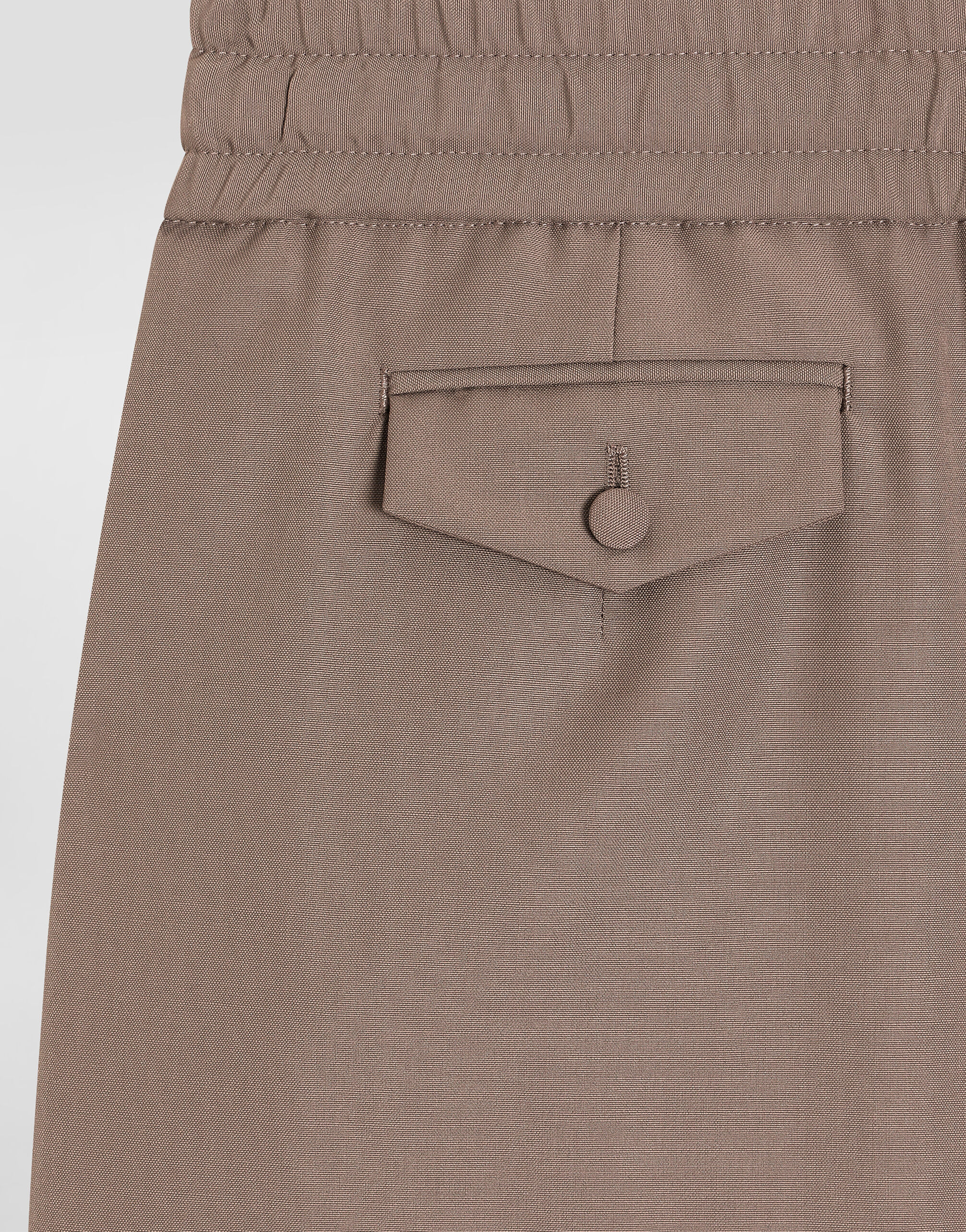 Wool poplin jogging trousers - thumbnail 3